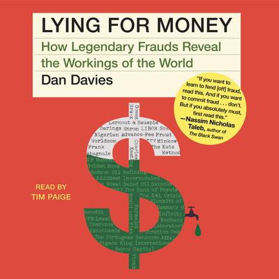 Lying For Money by Dan Davies audiobook